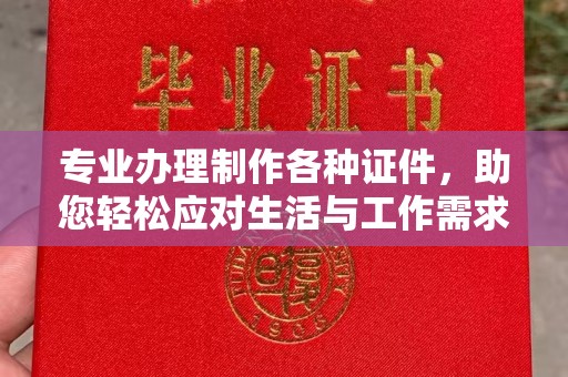 克孜勒苏柯尔克孜专业办理制作各种证件，助您轻松应对生活与工作需求